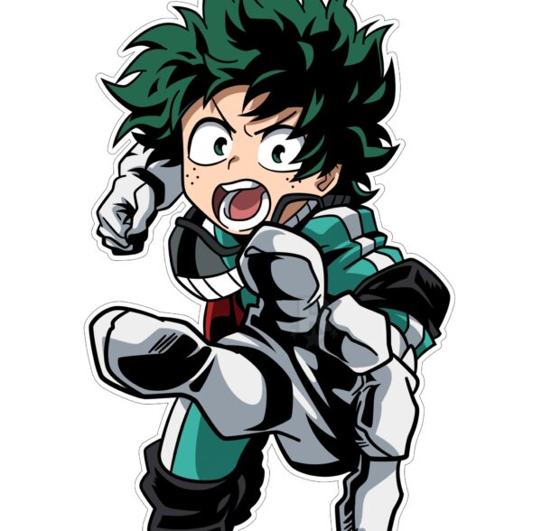 My Hero Academia Izuku Wikia vinyl sticker