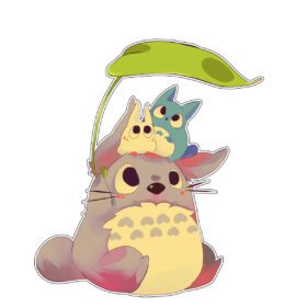 My Neighbor Totoro Anime vinyl sticker