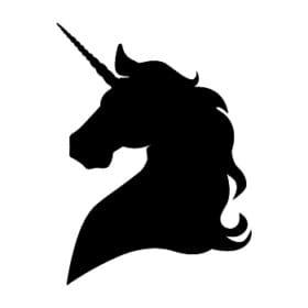 Myth Horse Unicorn mythological creatures horse-god Horned Cutout Vinyl Decal