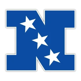 NFC NFL Football vinyl sticker
