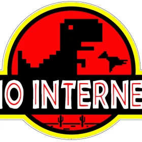 NO INTERNET Jurassic Park