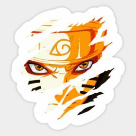 Naruto Hokage Fire Shado Anime Fierce Fighter Angry Young Ninja Vinyl Sticker