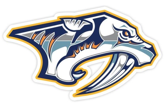 Nashville Predators NHL Hockey vinyl sticker