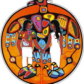 Native People Art vinyl sticker