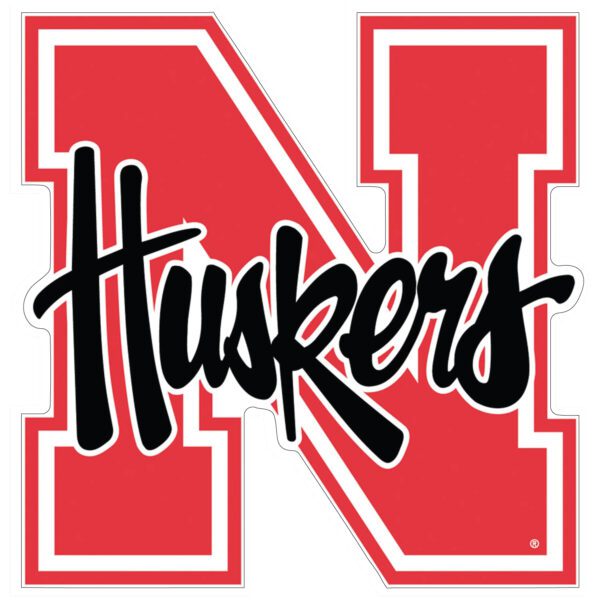 Nebraska Cornhuskers NCAA 3 vinyl sticker