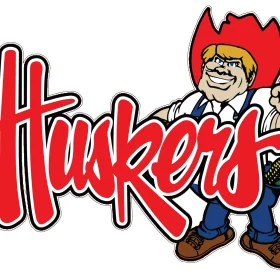 Nebraska Cornhuskers NCAA 4 vinyl sticker