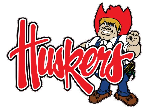 Nebraska Cornhuskers NCAA 4 vinyl sticker