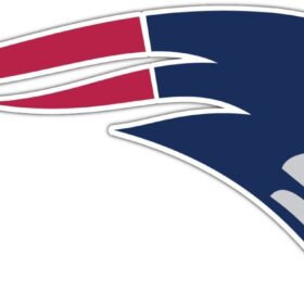 New England Patriots vinyl sticker