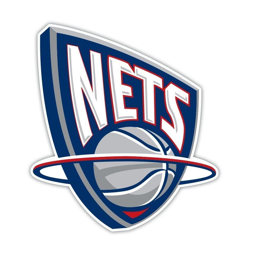 New Jersey Nets NBA Logo Basketball vinyl sticker printed vinyl decal - AG  Design