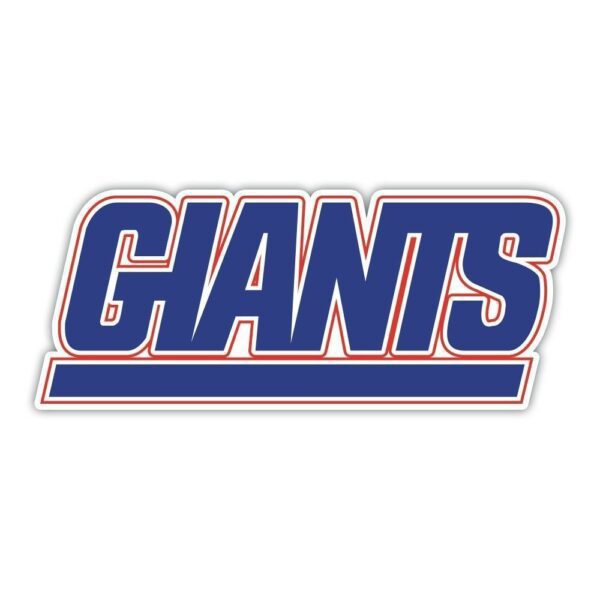 New York Giants Old NFL vinyl sticker