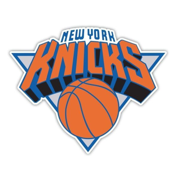 New York Knicks NBA Logo Basketball vinyl sticker