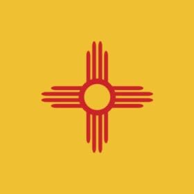 New Mexico State Flag Wall Window Car Vinyl Sticker Decal