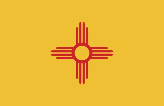 New Mexico State Flag Wall Window Car Vinyl Sticker Decal