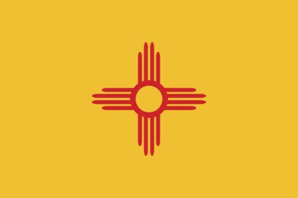 New Mexico State Flag Wall Window Car Vinyl Sticker Decal