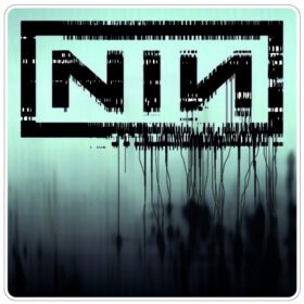 Nine Inch Nails Trent Reznor With Teeth Album vinyl sticke
