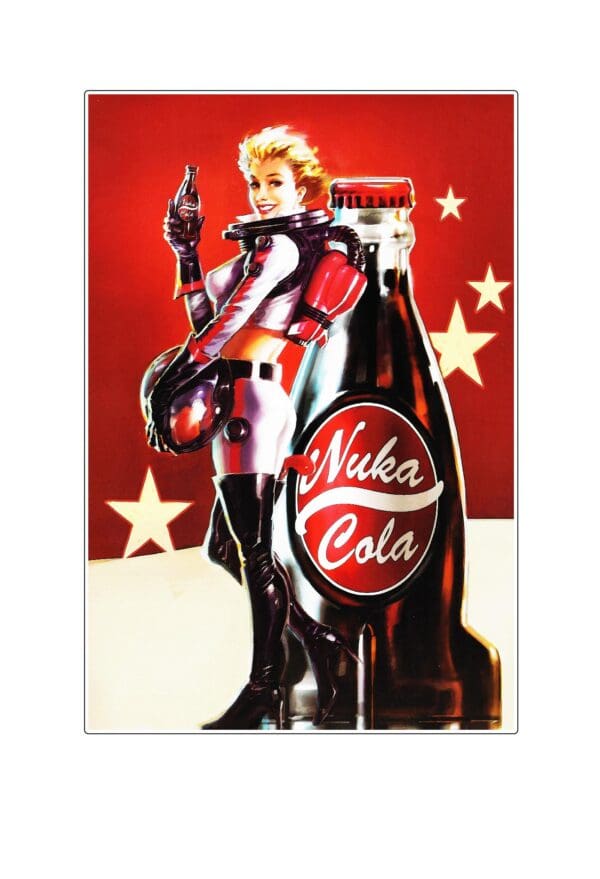 Nuka Cola New Poster Bottle-01