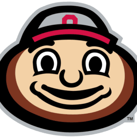 Ohio State Buckeyes Mascot 2003 vinyl sticker