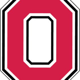 Ohio State Buckeyes No Leaf vinyl sticker