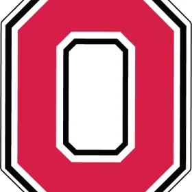 Ohio State Buckeyes No Leaf vinyl sticker