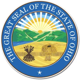 Ohio State Seal Wall Window Car Vinyl Sticker Decal