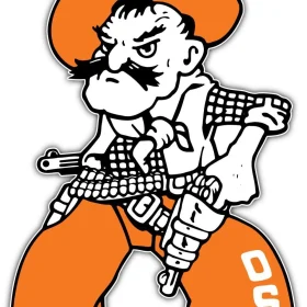 Oklahoma Cowboys vinyl sticker