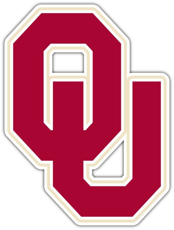 Oklahoma Sooners Helmet NCAA Logo vinyl sticker