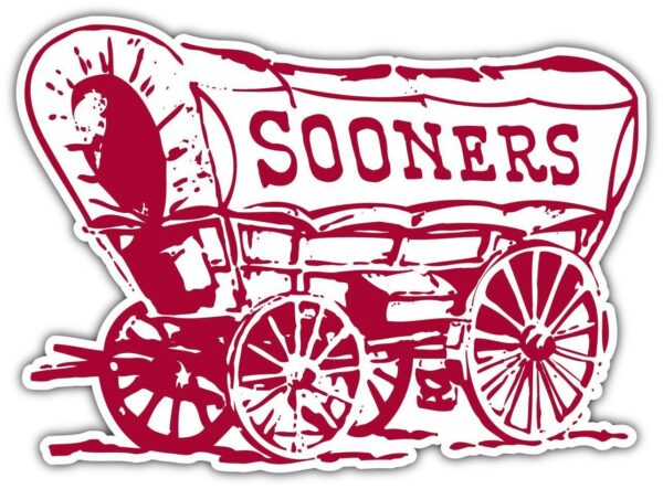 Oklahoma Sooners NCAA Logo vinyl sticker