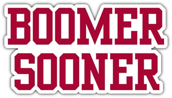 Oklahoma Sooners NCAA vinyl sticker