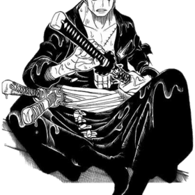 One Piece Roronoa Zoro vinyl sticker