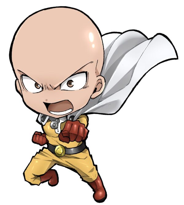 One Punch Man Saitama vinyl sticker