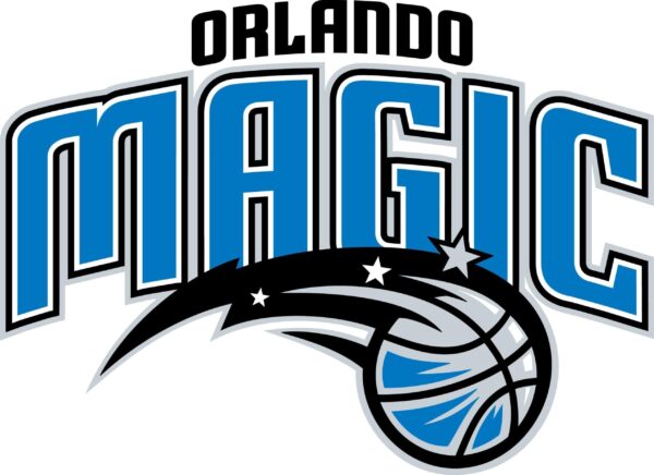 Orlando Magic NBA Logo Basketball vinyl sticker