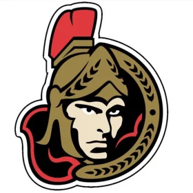 Ottawa Senators 2 NHL Team Logo Printed Vinyl Sticker