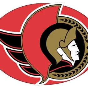 Ottawa Senators NHL Team Logo Printed Vinyl Sticker