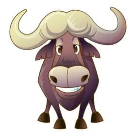 Ox Wildlife Farm Wall Window Car Vinyl Sticker Decal