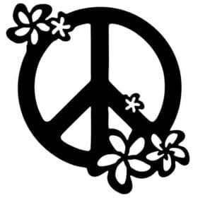 PEACE-SIGN-with-flowers-VINYL-DECAL