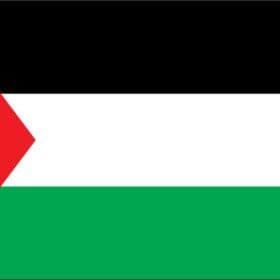 Palestine Standard Flag Wall Window Car Vinyl Sticker Decal