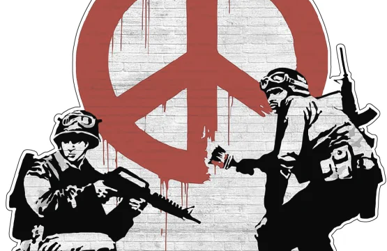 Peace-Soldiers-CND-By-Banksy-Wall-Art-vinyl-sticker