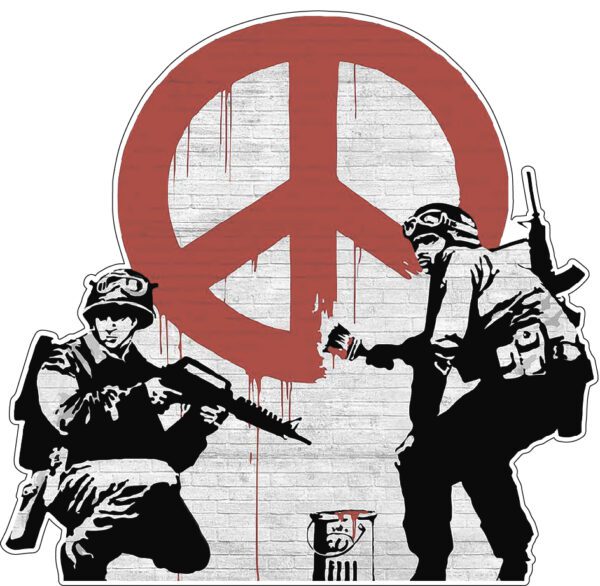 Peace-Soldiers-CND-By-Banksy-Wall-Art-vinyl-sticker