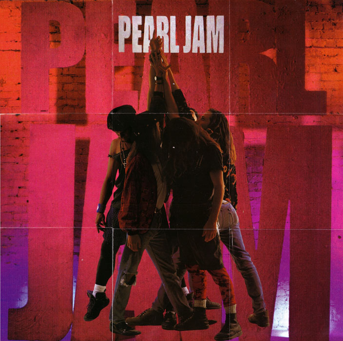 Pearl Jam Ten Album Cover Vinyl Sticker - AG Design