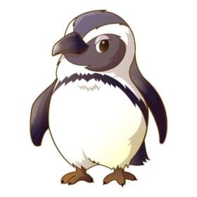 Penguin Wildlife Artic Wall Window Car Vinyl Sticker Decal