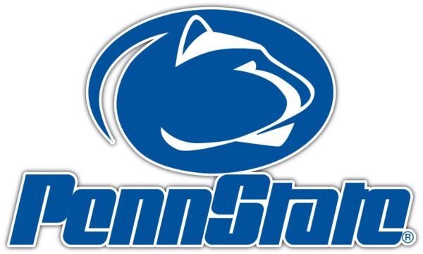 Penn State Nittany Lions 1 vinyl sticker