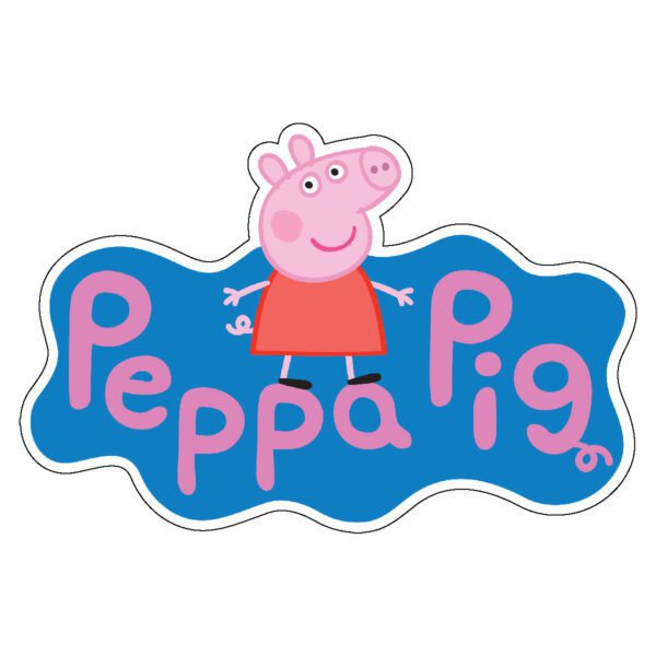 Peppa Pig vinyl sticker