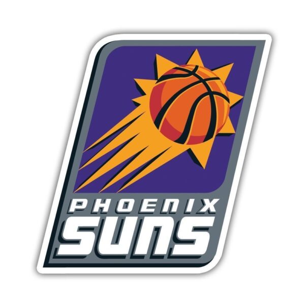 Phoenix Suns Old NBA Logo Basketball vinyl sticker