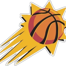 Phoenix Suns Old vinyl sticker