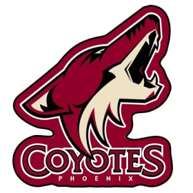 Phoenix Coyotes Howling NHL Team Logo Printed Vinyl Stickers