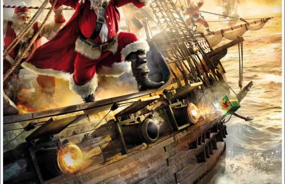 Pirates Of Christmas Curse Of Red Nosed Reindeer vinyl sticker