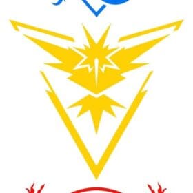 Pokemon Go Team Valor pokeball decal vinyl sticker