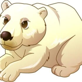 Polar Bear Wildlife Artic Wall Window Car Vinyl Sticker Decal