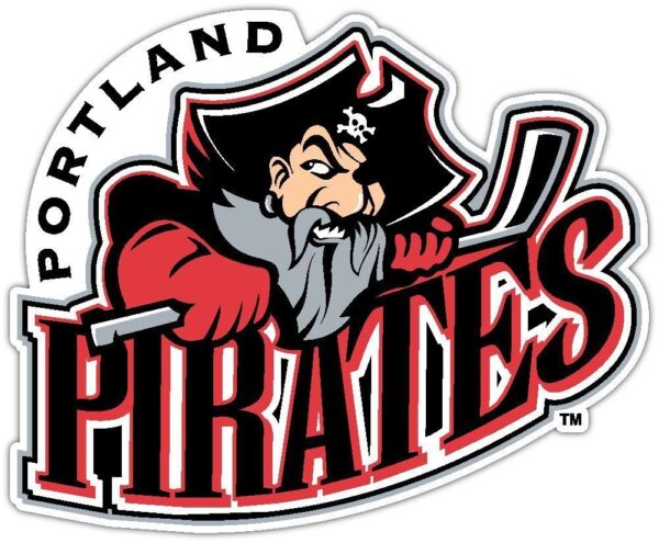 Portland Pirates AHL Hockey Logo vinyl