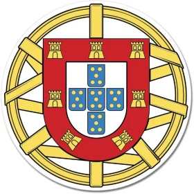 Portugal Coat of Arms Emblem Wall Window Car Sticker Decal